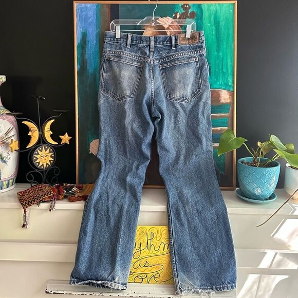 Dakota Vintage Classic Blue Bootcut Jeans for Men 33" X 30" - Picture 13 of 16